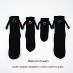 Calcetines magnéticos para sujetar las manos para niños y niñas Calcetines de tubo