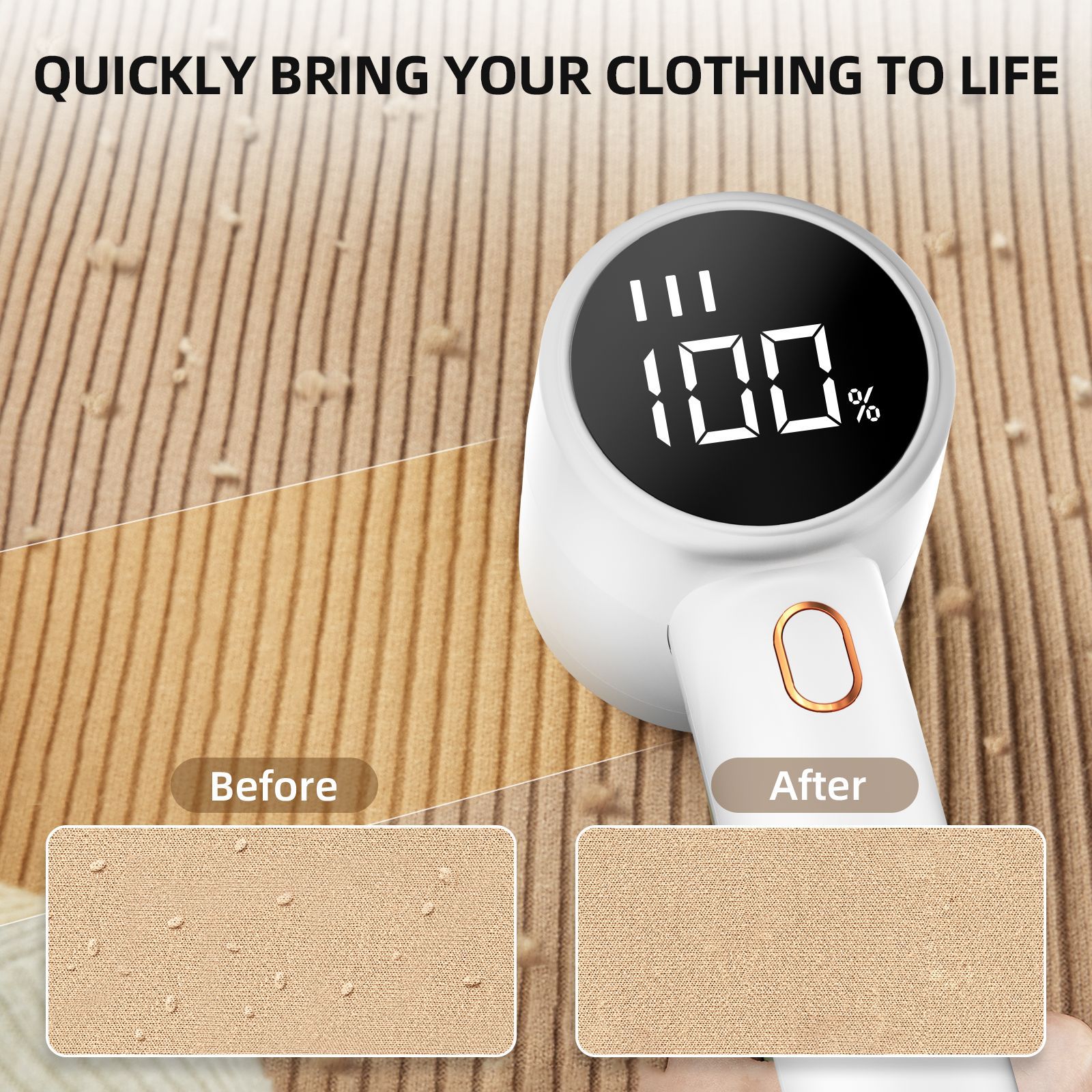 High-Speed Electric Fabric Shaver