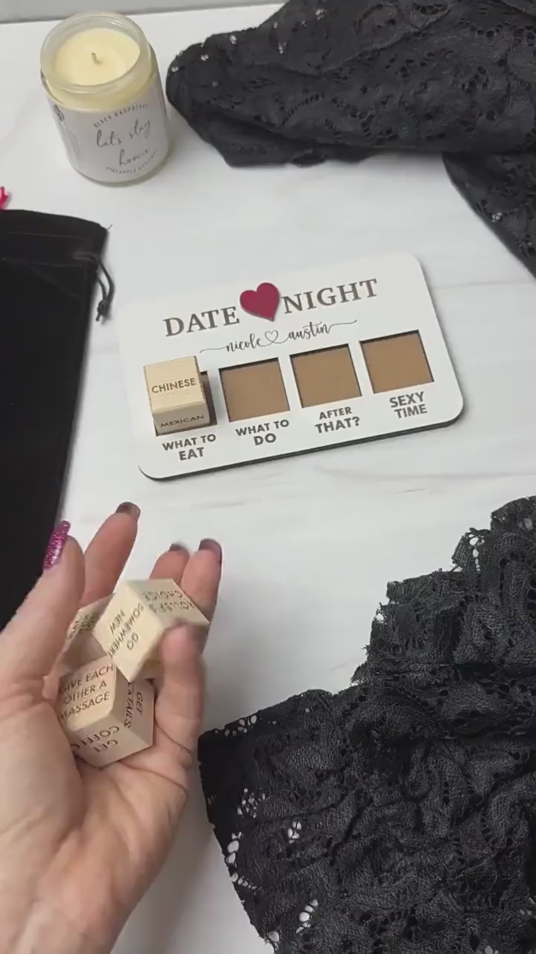 💑❤️ Date Night Dice 💭👫 For a Romantic Time!