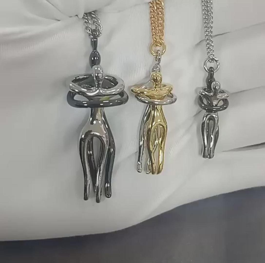 Love Hug Necklace Unisex Men Women 💕💍