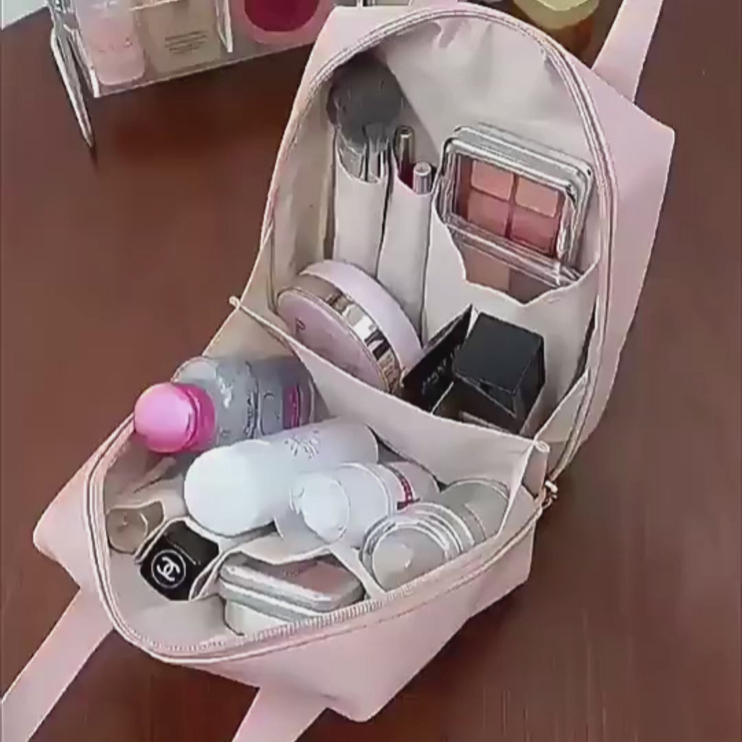 Handle-top Cosmetic Bag